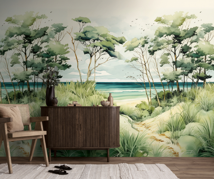 78123-1 Панно AS Creation 265*280, Прибрежная гарига