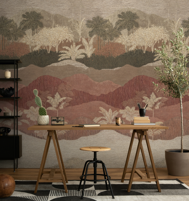 79216-8 Панно AS Creation 159*280, Терракотовые тропики