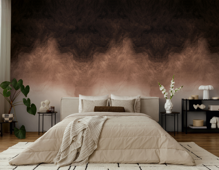 79239-5 Панно AS Creation 159*280, Облачная вуаль шоколад