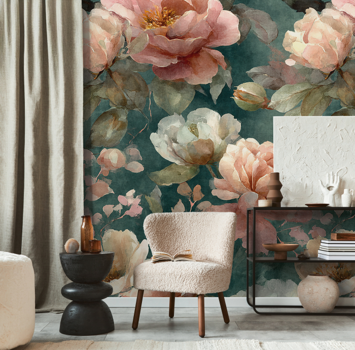 79248-8 Панно AS Creation 159*280, Цветущий шиповник